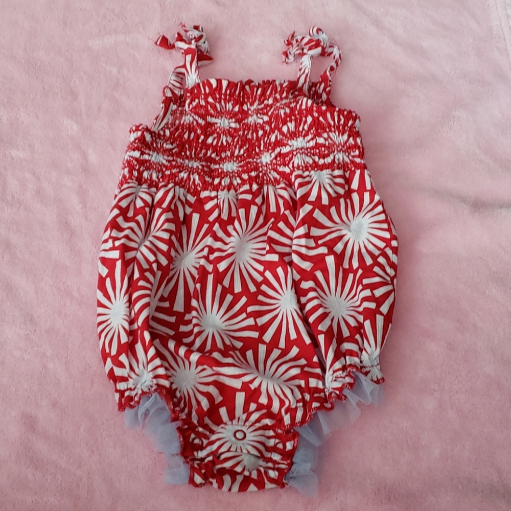 NWOT 4th of July romper